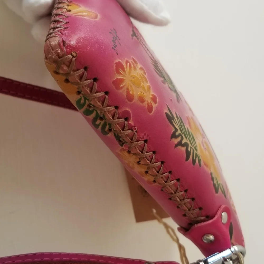 Aloha From Hawaii Leather Crossbody Bag NWT